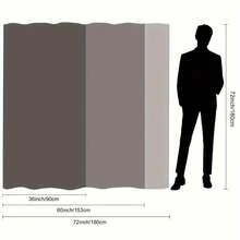 1pc Tropical Beach Cabana Scenery Shower Curtain With Palm Trees, Blue Sky And Island View Polyester Fabric With 12 Hooks, 60x72 Inch, Stylish Bathroom Decor For Modern Homes, Shower Privacy | Artistic Design | Smooth Texture - 彩色 - 查看 3