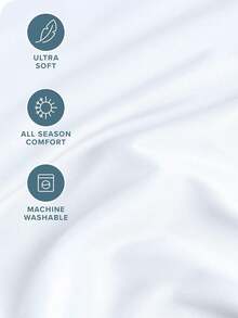 Hotel Comfort King Size Fitted Sheet Set/3 Pieces 2000TC Ultra Soft Durable Brushed Microfiber Bed Set/Extra 1 Deep Pocket Fitted Sheet & 1/2 Pillow Case - 白色 - 查看 5