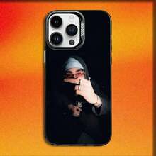 Funda para teléfono O-Omar Courtz Primera Musa para 17,16,15,14,13,12,11,Pro,E,MAX, cubierta negra mate a prueba de golpes - z3 - Ver 9