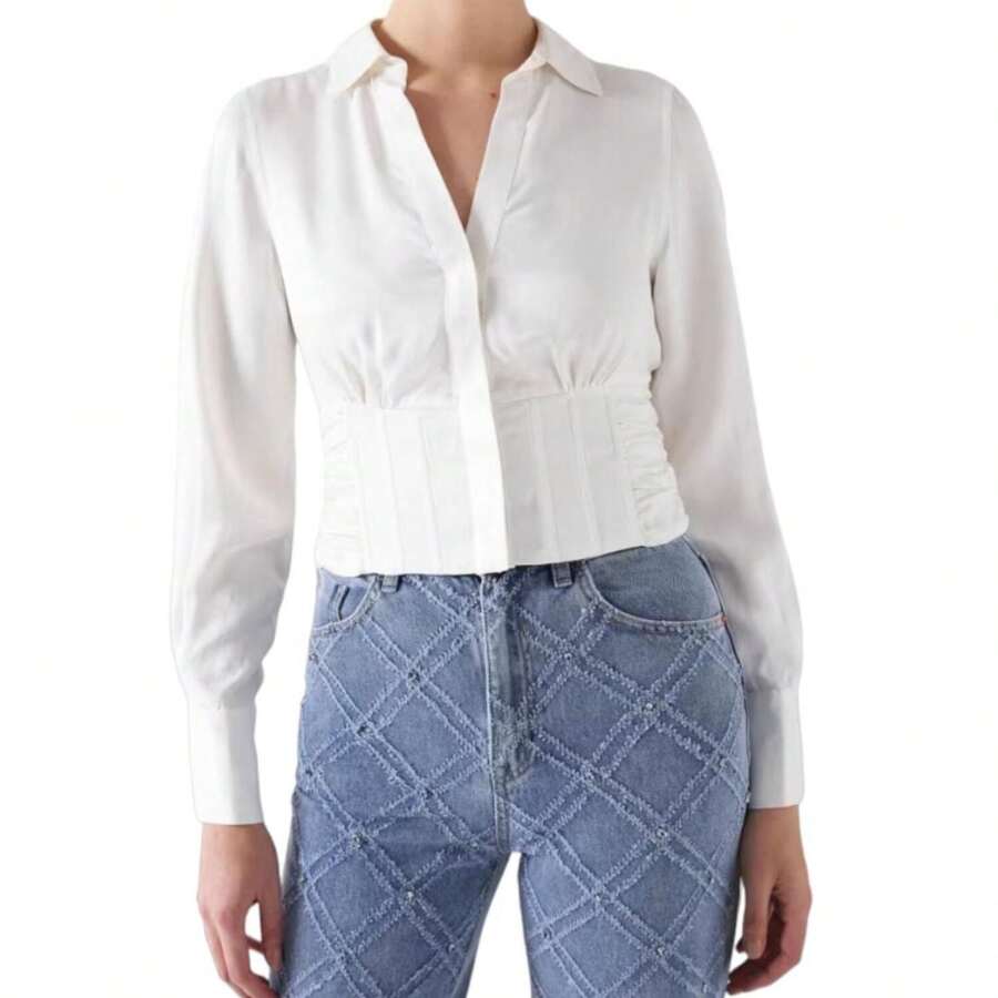 Salsa Jeans Women Blouses - White - View 1