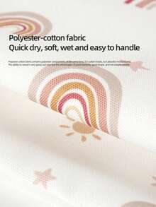 1 Stück Baby tragbare Feuchttücher Reise Tissue Box Halter Organizer Tasche, besticktes Bären Design, praktisch für Kinderwagen, Kinderbett, Auto, Wickeltasche