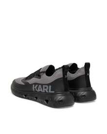Zapatilla KARL LAGERFELD en color dk grey knit black para hombre