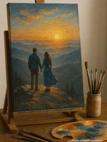 Kit 5 Telas Virada Luarte 20x30 Crie E Decore Com Estilo - Branco - Visão 5