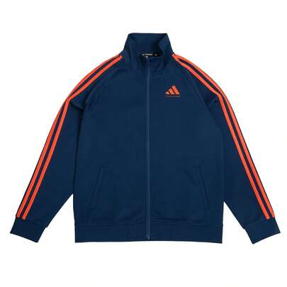  Adidas Toddler Sports Casual Jacket, Adidas Soft Breathable Fabric, Elastic Cuffs, Windproof Casual Jacket