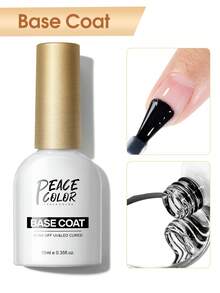 peacecolor 10ml Nail Base Coat & Dehydrator Set, Suitable For Gel Manicure, No Wipe Base Coat And Matte Top Coat Nail Care Set, Women DIY Nail Salon Home Manicure Gift Nails - Nhiều màu - Xem 13
