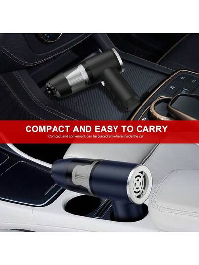 SOKANY Portable Wireless Stofzuiger Cleaner 3000PA High Power Mini Cleaner, In Compressor Blower Pump held Brushless Motor, USB Rechargeable (2000mAh) Large Capacity Lithium Battery, Cars, Homes, Offices, Camping, Computer Keyboard Notebook Cleaning Tools view 5