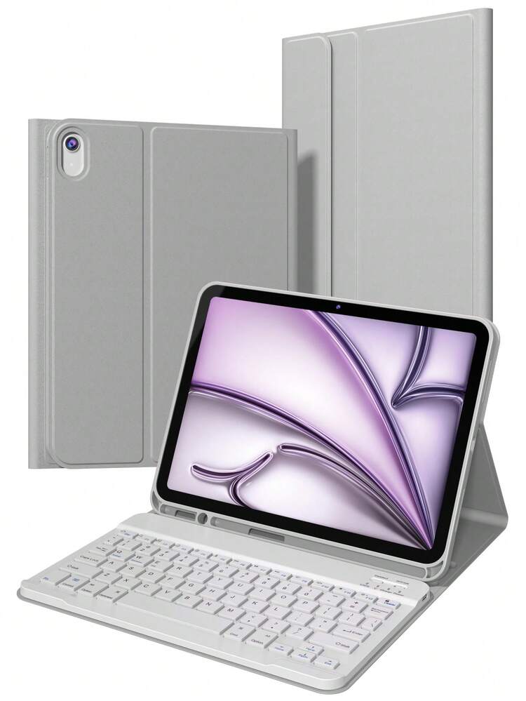 JADEMALL Tastiera per iPad A16 11/10 Generazione 2024/2025, Italiano QWERTY Tastiera Retroilluminata Bluetooth Magnetica Staccabile per iPad 10/11 Generazione 10.9/11 Pollici, Rosa