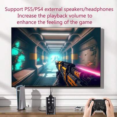 Easypie Selection Versión mini de tarjeta de sonido portátil, cambiador de voz para transmisión móvil en vivo, versión mini de tarjeta de sonido. Música, juegos, karaoke, transmisión en vivo con un solo clic, etc.