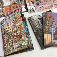 创意趣味贴纸书，INS风高品质模切贴纸，学生适用，DIY剪贴簿材料