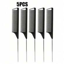 10pcs Hair Coloring Tinting Pointed Tail Comb, Hair Brush, Comb, Hair Tools, Hair Products And Accessories For Barber Salon Beauty Travel Essentials, Hair Styling Kit, Hair Tool Kit, School Stuff, Hair Accessories