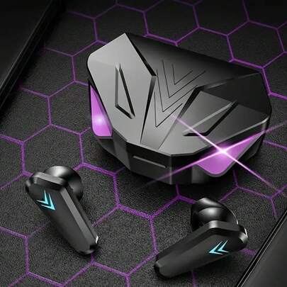 Auriculares inalámbricos Bluetooth X15 TWS para juegos con micrófono, sonido estéreo 9D, posicionamiento de audio, graves y 150mAh para jugadores