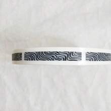 1000张/卷 斑马纹刮刮贴纸条，适用于电信/充值/优惠券/礼品卡奖励刮刮标签贴纸 - 6*35mm - 查看 7