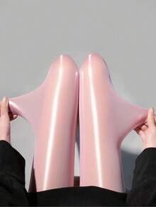 1 Pair Women's Black Base Oil Glossy Smooth Pantyhose Spring Summer Thin Sexy Horse Oil Stockings Plus Size Wear-Resistant Black Silk Women's Horse Oil Black Sexy Hot Girl Shiny Tight Stockings Plus Size Reflective Horse Oil - 性感黑[1件]高彈 - 查看 6