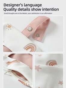 1 Stück Baby tragbare Feuchttücher Reise Tissue Box Halter Organizer Tasche, besticktes Bären Design, praktisch für Kinderwagen, Kinderbett, Auto, Wickeltasche