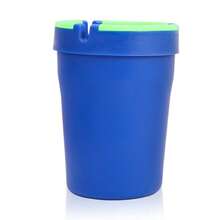 1 件夜光烟灰缸杯架，适用于汽车、卡车、家居、办公室（粉色/蓝色/紫色/绿色） - 彩色 - 查看 5