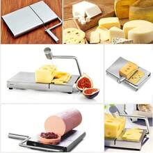 Cheese Slicer Stainless Steel Board Butter Cutter With 5 Wires Cutting Handle UK - Default - View 4