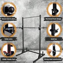 Yes4All Almohadilla para Barra de Ejercicio - Comodidad y  en Hip Thrusts, Desplantes y Sentadillas - Diseñada para Barras Olímpicas Estándar - Gancho en forma de J Rodillo 2x2 - Ver 10