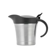 Elegant Double Insulated Stainless Steel Meat Juice Boat With Hinged Lid - Perfect For Pouring Juice And Cream, Dishwasher Washable, Suitable For Home And Restaurant Use, Reusable, Rectangular Shape, Flip Closure, Kitchen Storage Solution | Modern Kitchenware | Kitchen Supplies, Thick Juice Boat, Hot Thick Juice Cup, Thick Juice Cup, For Serving Thick Juice, Thick Juice Boat For Serving - Multicolor - View 14