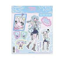 1pc Domi Sticker - 2025 New Arrival - Home Decor - High Quality Sticker - Girl Character Sticker Material - Phone Case Decor - Scrapbooking - Planner - Stitch Toys, Travel Toys, Classroom Fidget Toys, Mini Stuff, Bath Toys, Christmas Stationery, Stress Ball, Birthday Gift, Christmas Gift, Christmas Eve Gift, Perfect Gift, Toys, Games - Multicolor - View 4