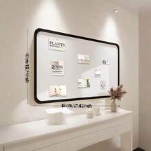 1片自粘毛毡留言板 | 可粘贴照片、便条、备忘录 | 适用于家庭、办公室、教室公告栏 | 创意装饰贴纸 | 卧室、书房、客厅墙面装饰 | 可重复使用的备忘录 | DIY任务栏装饰 | 简约节日、生日主题墙面装饰 | 宿舍、学校用品 | 北欧风格黑板墙贴 | 书房、办公室会议备忘录板 | 照片墙背景装饰 - 彩色 - 查看 9