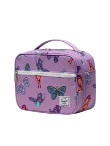 Herschel صندوق غداء اختبار مفاجئ، مساحة صغيرة مميزة بالفراشات السحرية 5 لتر - الأحمر - مشاهدة 2