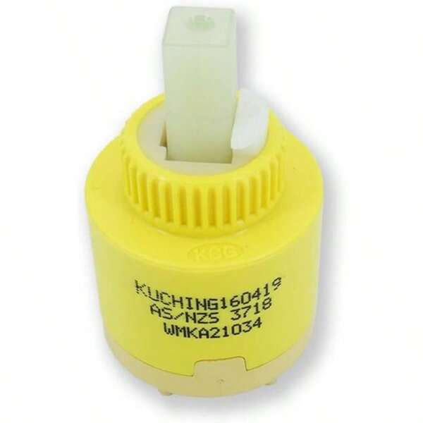 KCG Mixer Tap Cartridge, 35mm Outlet In Front Ceramic Cartridge, Repair Leaking Taps Kitchen SinkBath ShowerBasin TapFaucet