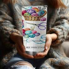 1 pièce, Gobelet isotherme en acier inoxydable à double paroi de 20 oz/591 ml, cadeau unique pour sœurs, mères, tasse classique convenant aux boissons chaudes ou froides comme le café, le lait, le thé ou l'eau