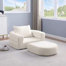 Komprimierte, faltbare Matratze, umbaubares Klappsofabett mit abnehmbaren Armlehnen, tragbares All-in-One-Matratzenboden-Sofabett, kein Zusammenbau erforderlich und rutschfest.