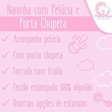 MeF Mae e Filho Baby Burp Cloth With Animal, Pacifier Holder, And Plush Toy - Women's - View 5