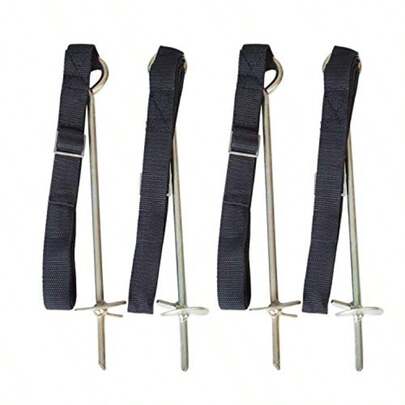 Trampoline Anchor Kit Steel Buckles Bounce Trampoline