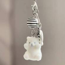 Phone Pendant Personalized Skull Keychain Bone Pendant - 海懶 門扣 - 查看 7