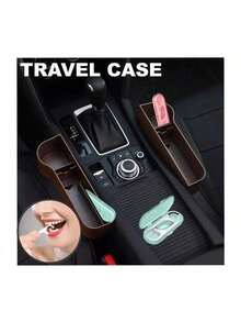 10/100支便携式牙线，一次性牙签，适合家庭/旅行，塑料旅行盒