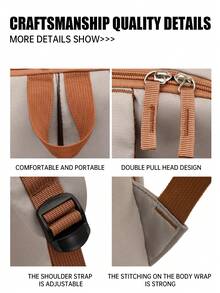 真空压缩背包，航空公司认可的个人行李包 - 尼龙行李包，多隔层设计，符合人体工学的肩带，座椅下方储物空间，适合短途旅行，Wizz Air 旅行背包，旅行行李包，旅行袋，过夜包，大容量旅行收纳包，邮轮必备，度假必备，男女通用 - 柔和淡色 - 查看 10