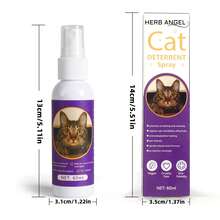 HERB ANGEL Cat Spray 2.03Oz (60ml), Cat Deterrent Spray, Natural Anti Cat Spray, Anti Scratch Training Aids For Indoor And Outdoor, Furniture, Sofa, Blanket, Curtain, Plants,  Alcohol Free Formula,Christmas,Halloween,Stocking Stuffers,Christmas, Christmas Gifts - 60ml - View 8