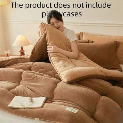 ผ้าห่มขนแกะกำมะหยี่นมอ่อนนุ่มพิเศษและเป็นมิตรกับผิว - ผ้านวมอุ่นสบายสำหรับฤดูใบไม้ร่วง/ฤดูหนาว, ผ้าห่มเครื่องนอนนุ่มและอบอุ่น, เหมาะสำหรับโซฟา, เตียง, สำนักงานและการเดินทาง - ของขวัญอเนกประสงค์ตลอดทั้งปี, คริสต์มาส, วันวาเลนไทน์, ปีใหม่