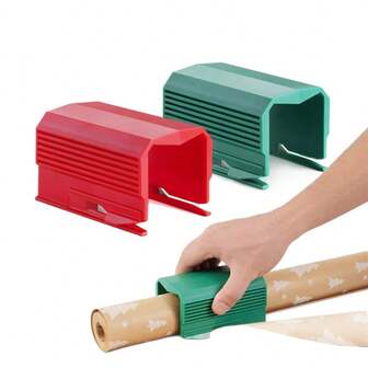 Christmas Gift Wrapping Paper Cutter, High Precision Blade Manual Cutting Tool, Handmade DIY Scrapbooking Portable Slide Paper Trimmer, Birthday Gift/Home Office, Battery-Free Efficient And Precise