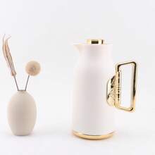 1000ml Thermal Coffee Carafe Double Walled For Hot Drinks Hot 12Hours/Cold 24 Hours, Coffee Dispenser, Coffee Server Tea Pot Water Bottle - Multicolor - View 2