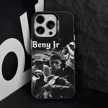 Funda para teléfono B-Beny Jr LowFlyer para 17,16,15,14,13,12,11,Pro,Max,Plus, cubierta de TPU negra - z7 - Ver 10
