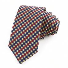 ZONFAZ 1 pieza Corbata versátil para hombres de 6 CM con estampado de dibujos animados, con patrones de flores, bicicleta, avión y conejo, adecuada para esmoquin, boda, actuación escolar y fiesta - Multicolor - Ver 18
