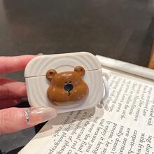 1pc Cute Bear Bluetooth Earphone Case, Compatible With Pro/Pro2/1, 2/3/4 - Multicolor - View 17