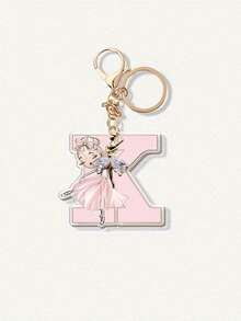 Ballet Dancer Reversible Acrylic Keychain, With A Beautiful Ballerina Pendant, Elegant Pink Ballet Skirt And Headphone Pendant Design, Lightweight And Portable Keychain, Suitable For Dance Enthusiasts, Backpack Accessories, Birthday Christmas Gifts, Ballet Costumes, Daily Fashion Accessories, Fine Craftsmanship Letter Pendant, Items - Multicolor - View 28