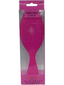 Cepillo ovalado para desenredar cabello húmedo y seco - Fucsia - Ver 4