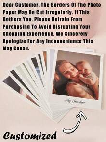 1/5/10pcs Customized Photo Booth Prints, Mini Photo Prints, Commemorative Gifts, Photo Printing, Dorm Decor, Picture Printing, Personalized Couple Photo Decor, DIY Custom Birthday & Christmas Gifts, Anniversary Gifts, Graphic Printing (5 Inches) - Multicolor - View 6