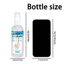 Spray desmoldeante de 150ml/300ml, agente desmoldeante de silicona de secado rápido, desmoldeante profesional antiadherente, prolonga la vida útil del molde, resistente al calor - Blanco - Ver 8