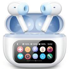 G01 Wireless Earbuds With Active Noise Cancellation, Bluetooth 5.4, Multifunctional Touch Control, Suitable For Sports, Travel, And Gifting - 彩色 - 查看 10