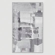 5x8 Area Rug Bedroom, Boho Vintage Floral 5x8 Ft Washable Soft Large Rug Living Room, Dining Room, RV, Car, Non-Slip Floor Carpet With Rubber Backing, Greyish Green - Đá xanh - Xem 8