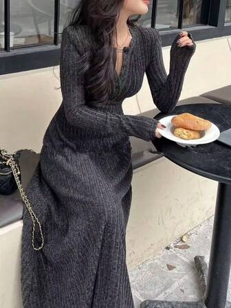 レディースニットワンピース｜セータードレス｜レディーストレンド