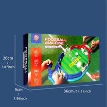 这款互动式桌面足球游戏适合儿童和成人，配有4个迷你足球，有助于增进亲子关系，组装简便，是亲子互动和智力开发的儿童足球玩具，支持双人射门游戏，是儿童节和圣诞节的绝佳礼物。
