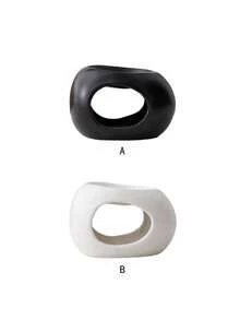 1 pieza Soporte de vela de té de cerámica - Quemador de aceites esenciales, difusor de fragancias, artesanía de cerámica para decoración del hogar, suministros para festivales y fiestas, meditación y yoga, regalo perfecto