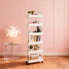 Floor Shelves - White - View 10